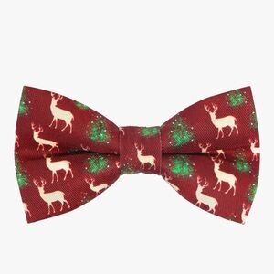 4 Festive Red Bow Tie